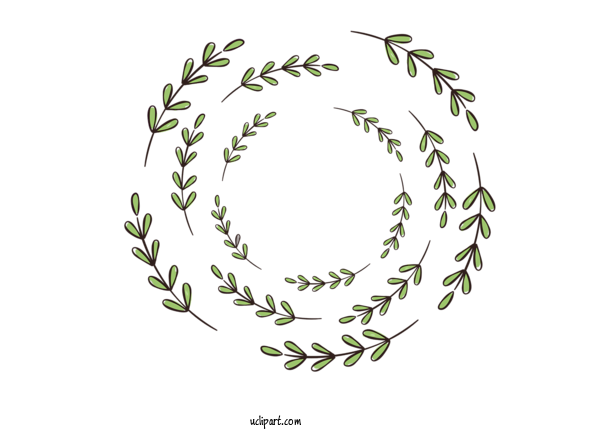 Free Nature Design Sticker Logo For Leaf Clipart Transparent Background