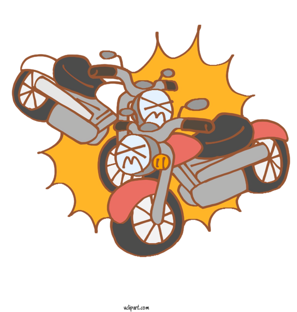Free Transportation 整骨院わかば Motorcycle Traffic Collision For Car Clipart Transparent Background
