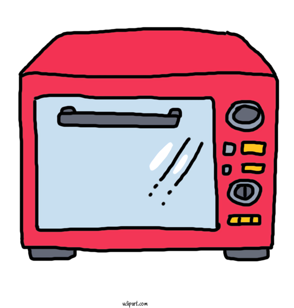 Free Life Home Appliance Microwave Oven Kitchen Appliance For Daily Necessaries Clipart Transparent Background