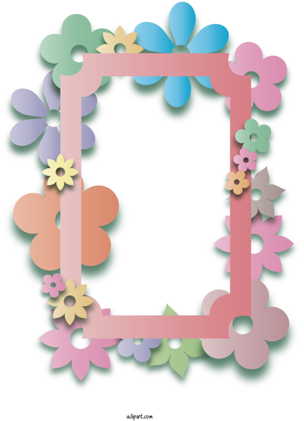 Free Nature Picture Frame Floral Design Circle For Spring Clipart Transparent Background