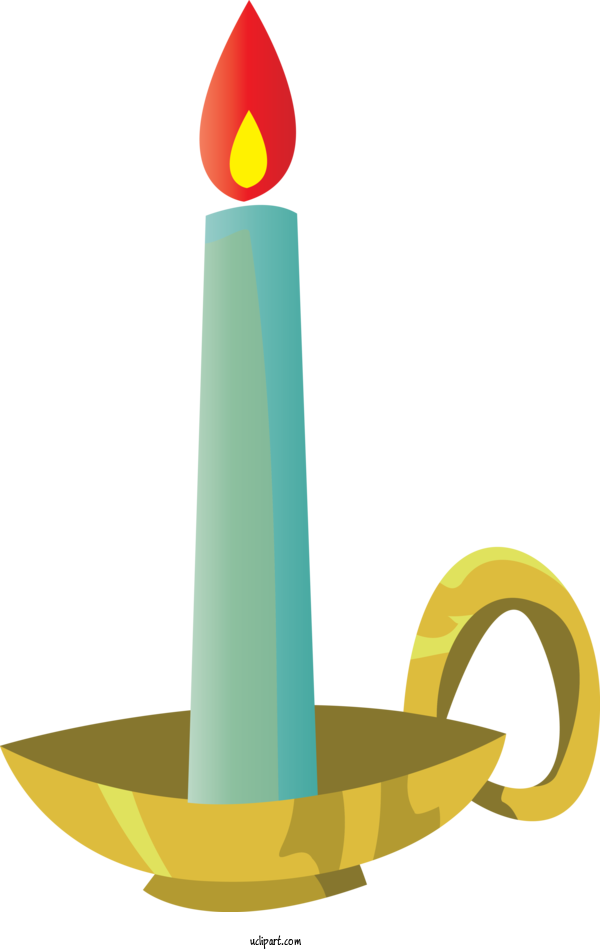 Free Religion Candle Candlestick Drawing For Pelita Clipart Transparent Background