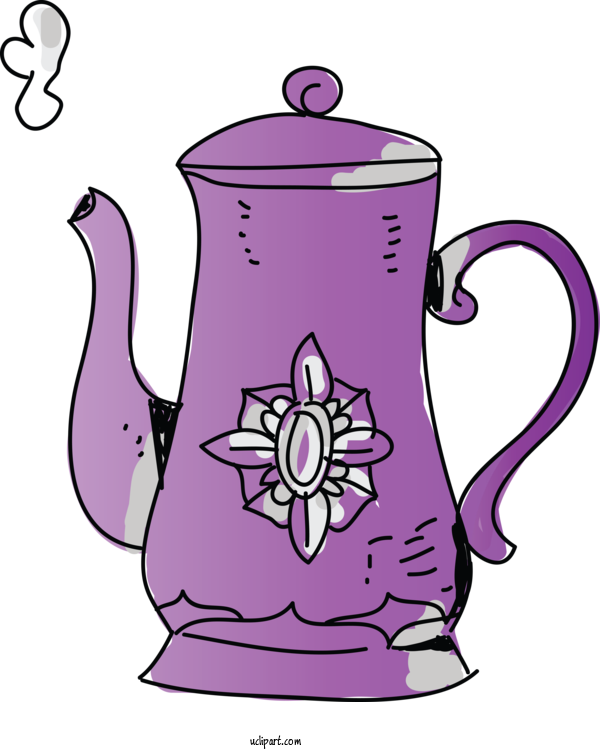 Free Life Mug Kettle Teapot For Kitchen Clipart Transparent Background