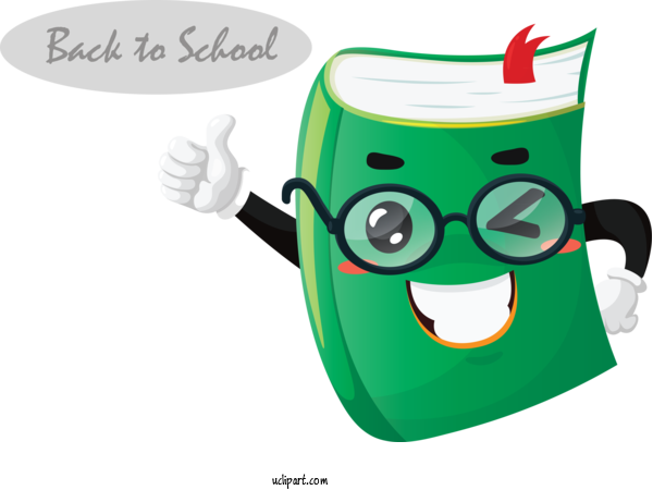 Free School High Borrans Logo Character For Back To School Clipart Transparent Background