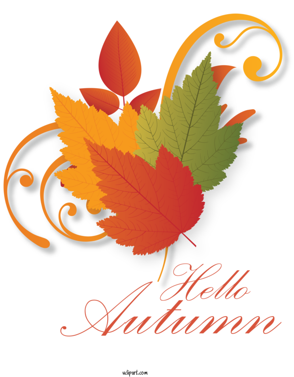 Free Nature Leaf Maple Leaf Ornament For Autumn Clipart Transparent Background