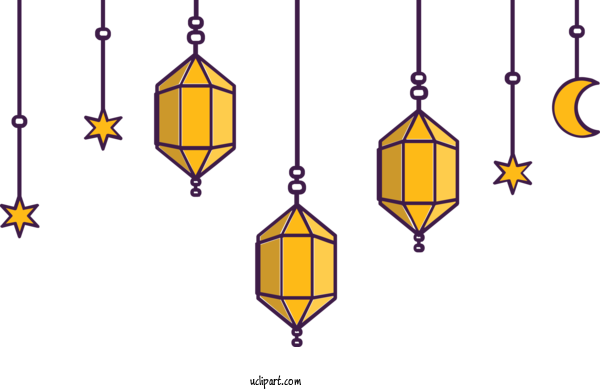 Free Holidays Design Light Lighting For Ramadan Clipart Transparent Background
