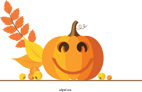 Free Nature	 Thanksgiving Happy Thanksgiving   Closed Jack O' Lantern For Autumn Clipart Transparent Background