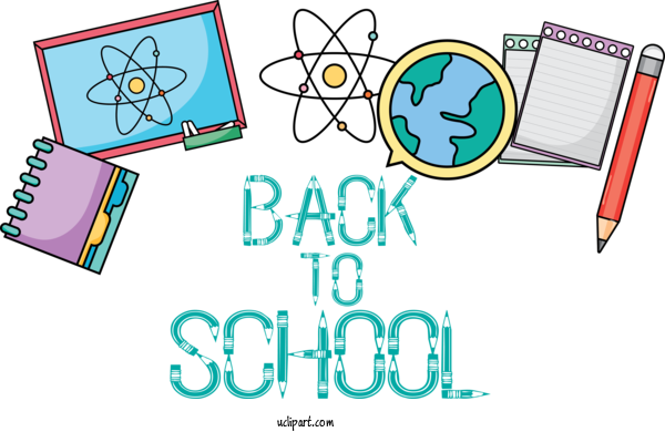 Free School Design Logo Meter For Back To School Clipart Transparent Background