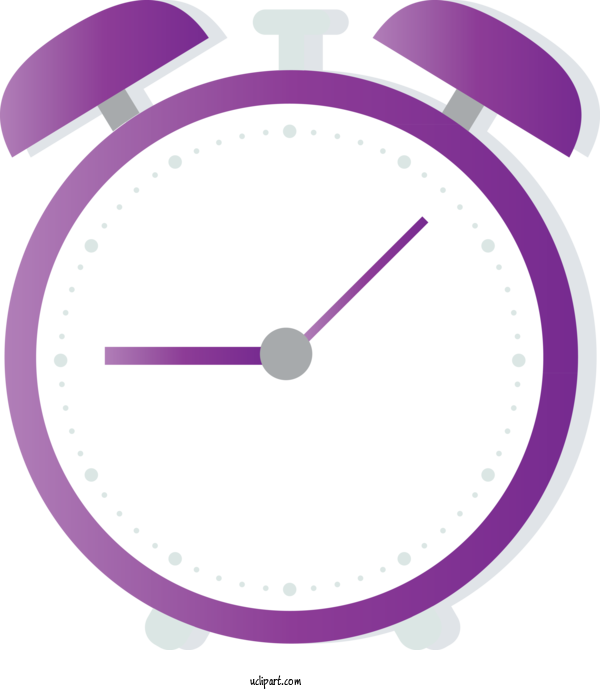 Free School Alarm Clock Clock Wall Clock For School Supplies Clipart Transparent Background