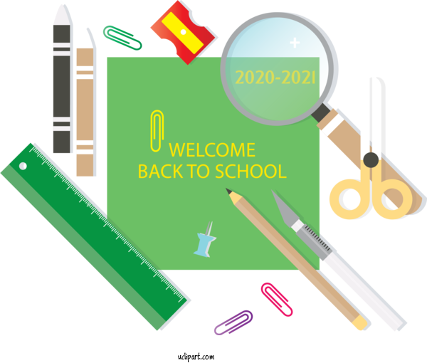 Free School School Drawing Cartoon For Back To School Clipart Transparent Background