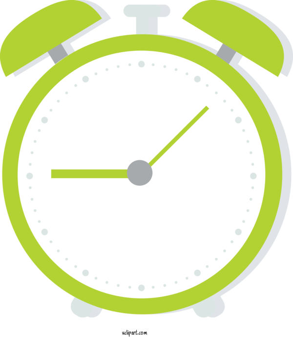 Free School Alarm Clock Meter Clock For School Supplies Clipart Transparent Background
