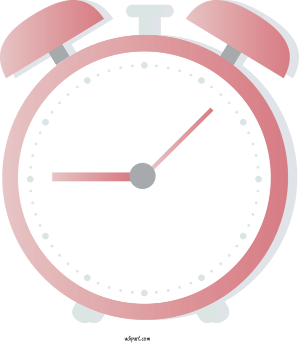 Free School Alarm Clock Clock Design For School Supplies Clipart Transparent Background