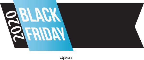 Free Holidays Logo Font Design For Black Friday Clipart Transparent Background