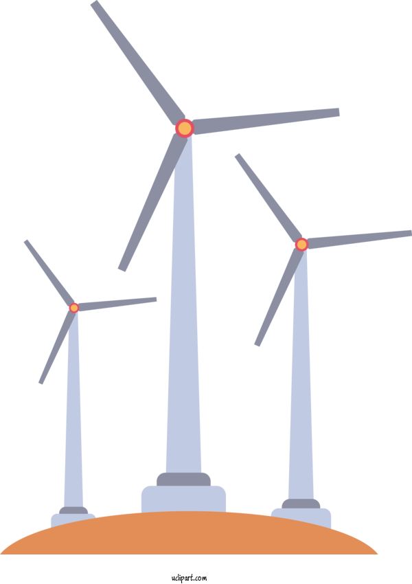 Free Weather Wind Turbine Energy Wind For Wind Clipart Transparent Background