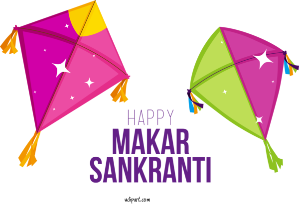 Free Holidays Makar Sankranti Kite Festival For Makar Sankranti Clipart Transparent Background