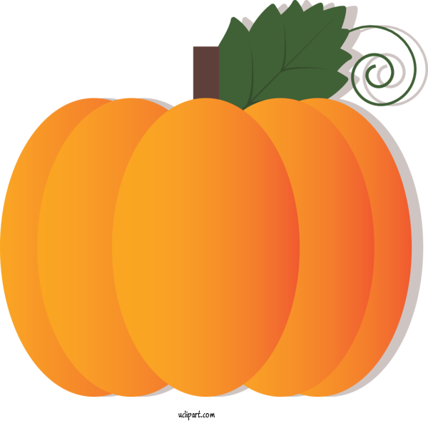 Free Nature Pumpkin Calabaza Winter Squash For Autumn Clipart Transparent Background