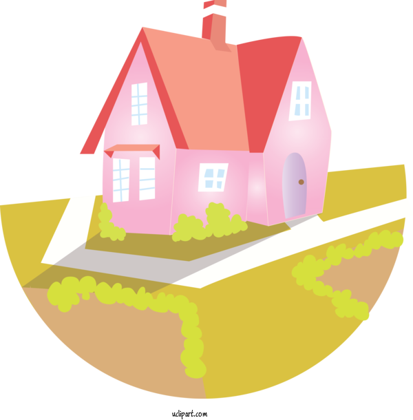 Free Buildings House Building Cottage For House Clipart Transparent Background