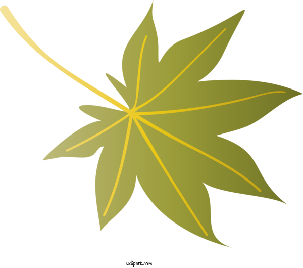 Free Nature Maple Leaf Plant Stem Leaf For Autumn Clipart Transparent Background