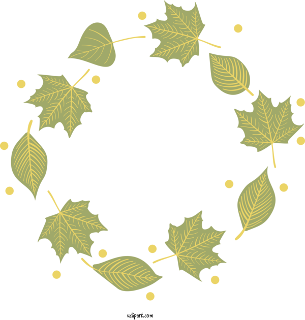 Free Nature Leaf Meter Pattern For Autumn Clipart Transparent Background