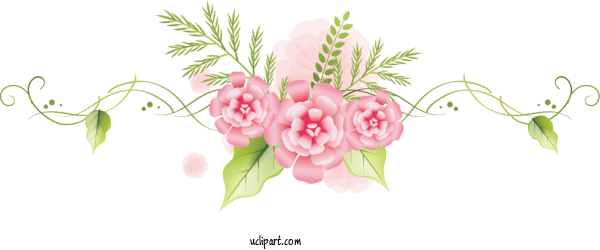 Free Flowers Drawing Design Painting For Flower Clipart Clipart Transparent Background
