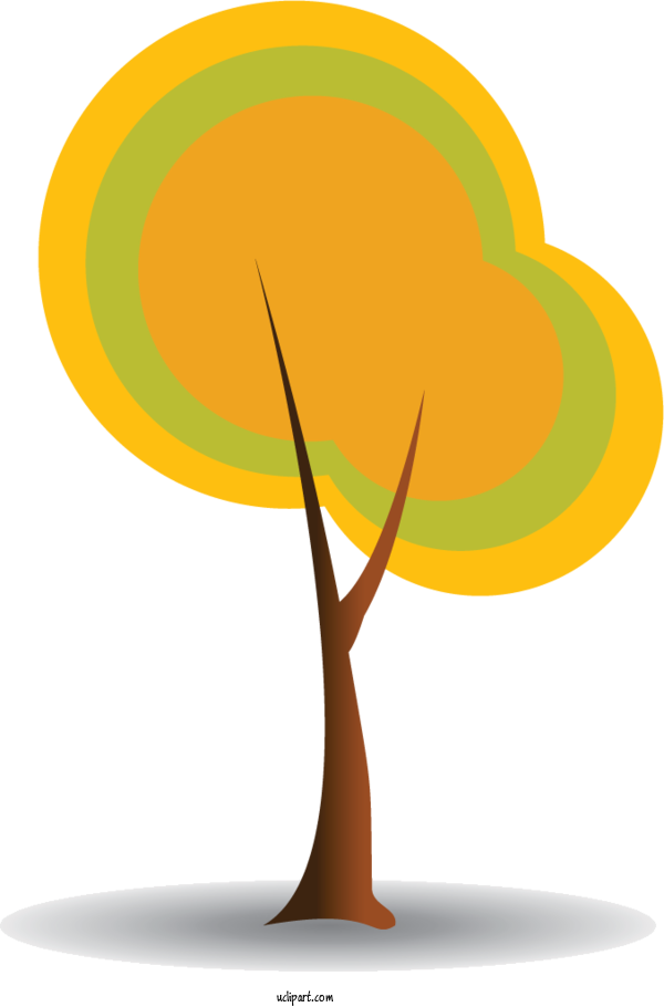 Free Nature Yellow Tree Leaf For Tree Clipart Transparent Background
