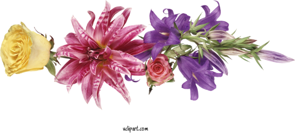 Free Flowers GIF Flower Composition For Flower Clipart Clipart Transparent Background