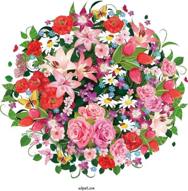 Free Flowers Floral Design Flower Bouquet Flower For Flower Clipart Clipart Transparent Background