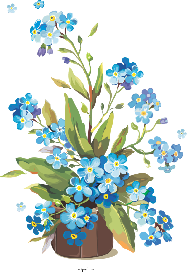 Free Flowers Gouache Watercolor Painting Painting For Flower Clipart Clipart Transparent Background