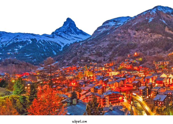 Free Nature Matterhorn For Landscape Clipart Transparent Background