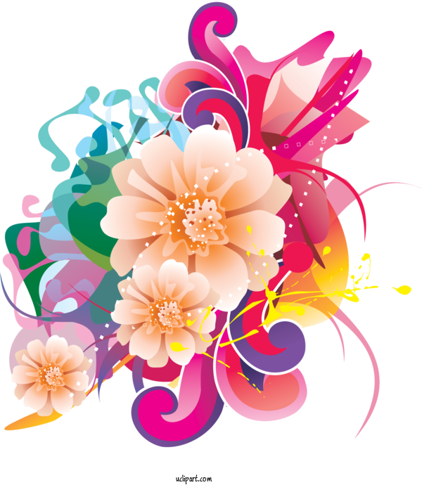 Free Flowers Design Ha Blog For Flower Clipart Clipart Transparent Background