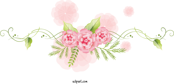 Free Flowers Floral Design Painting Design For Flower Clipart Clipart Transparent Background