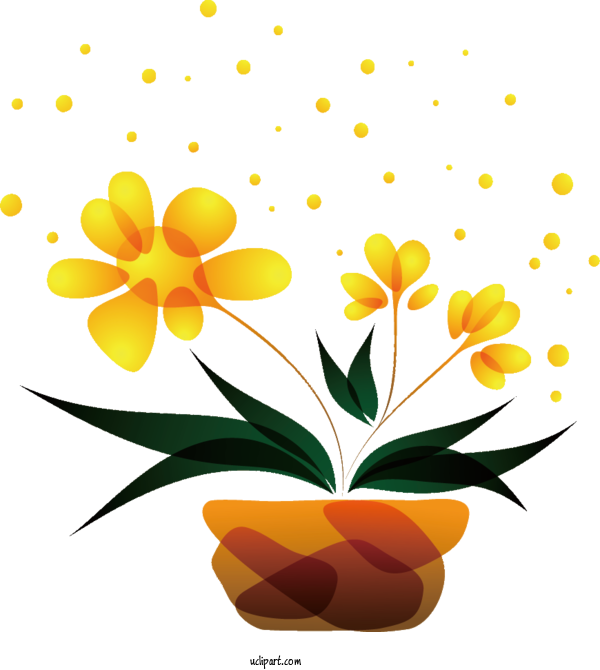 Free Flowers Flower Vase Plants For Flower Clipart Clipart Transparent Background