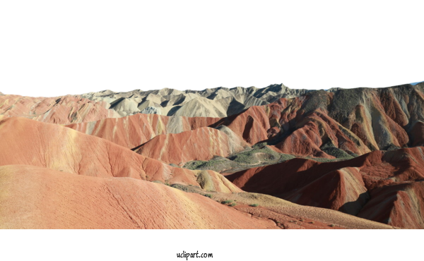Free Nature Geology Badlands National Park Rock For Landscape Clipart Transparent Background
