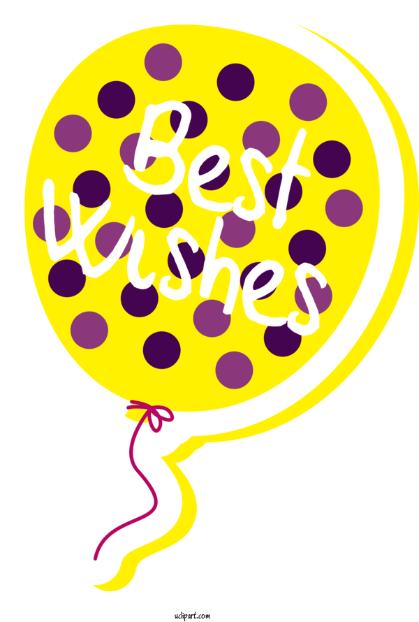 Free Occasions Yellow Meter Flower For Congratulation Clipart Transparent Background