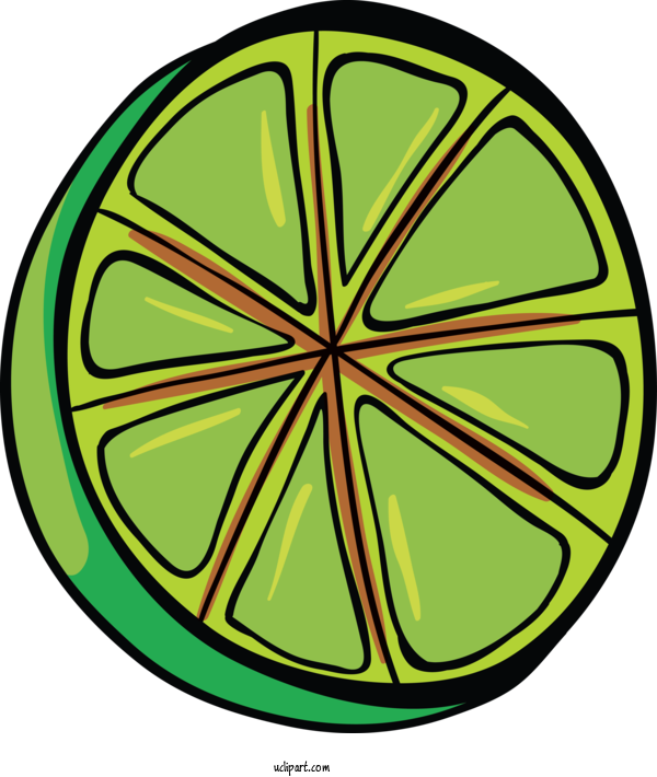 Free Food Leaf Circle Green For Vegetable Clipart Transparent Background
