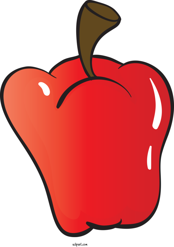 Free Food Apple Design For Vegetable Clipart Transparent Background