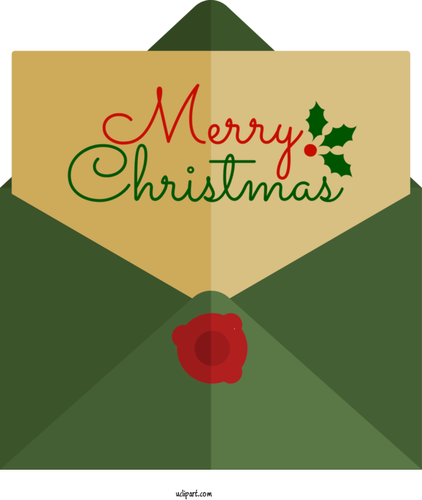Free Holidays Greeting Card Green Meter For Christmas Clipart Transparent Background