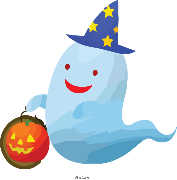 Free Holidays Fish Cartoon Character For Halloween Clipart Transparent Background