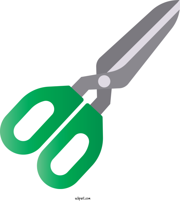Free School Logo Scissors Green For School Supplies Clipart Transparent Background