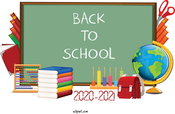 Free School Design School Vector For Back To School Clipart Transparent Background