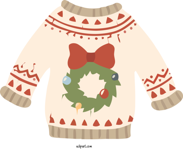 Free Clothing Christmas Day Drawing Sweater For Sweater Clipart Transparent Background
