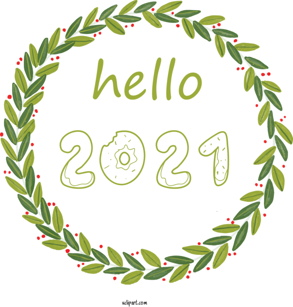 Free Holidays New Year Text Christmas Day For New Year Clipart Transparent Background