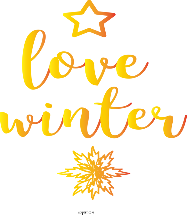 Free Nature Logo Yellow Meter For Winter Clipart Transparent Background