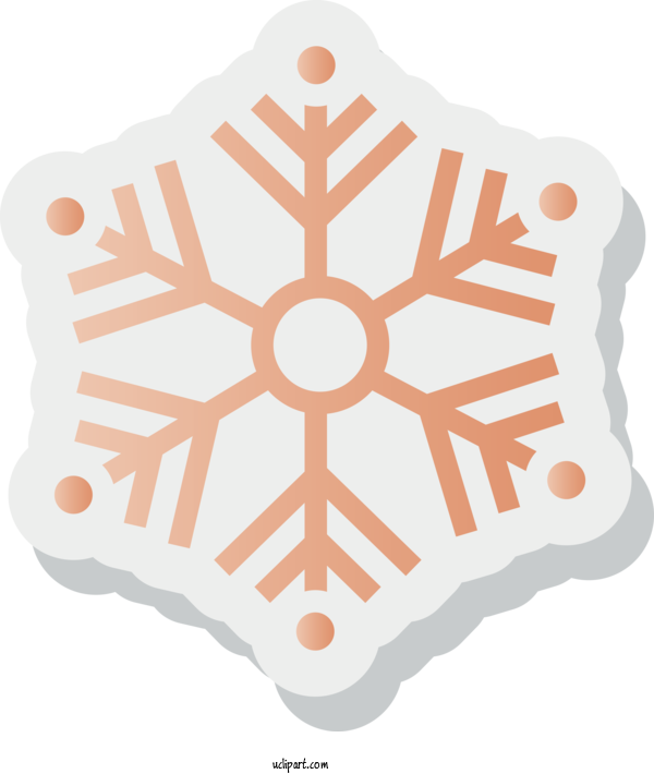 Free Nature Icon Transparency Snowflake For Winter Clipart Transparent Background