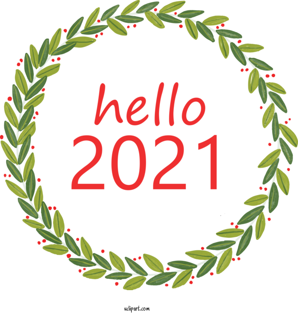 Free Holidays New Year Christmas Tree Text For New Year Clipart Transparent Background