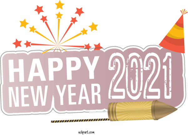 Free Holidays Design New Year's Resolution Logo For New Year Clipart Transparent Background
