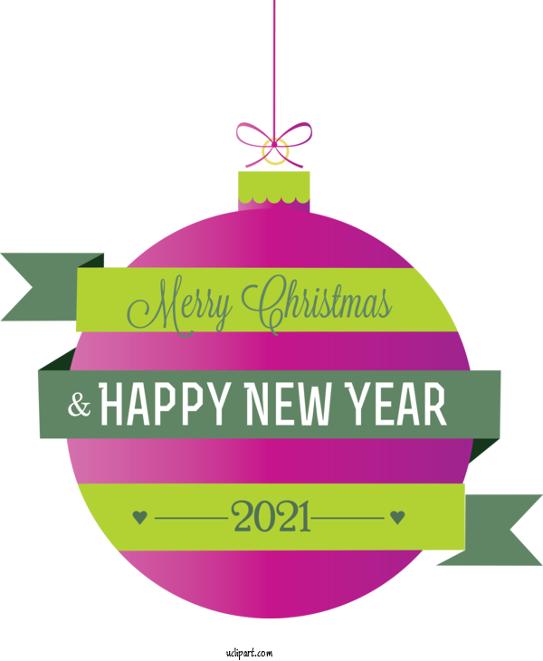Free Holidays Christmas Ornament New Year Christmas Day For New Year Clipart Transparent Background