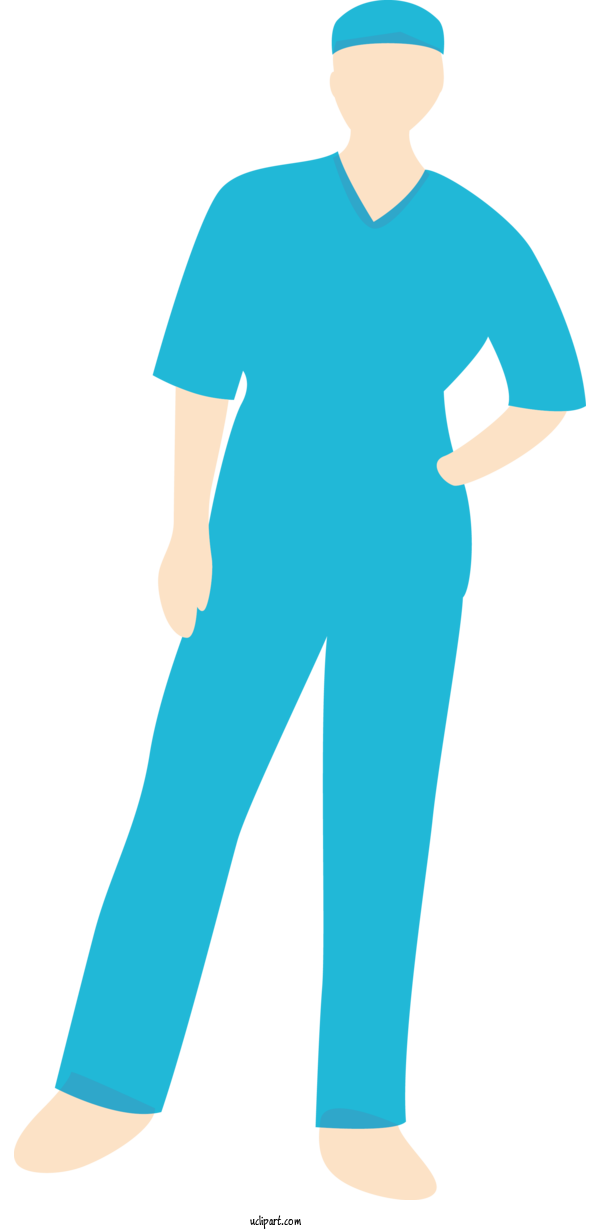 Free Occupations Sleeve Uniform Human For Nurse Clipart Transparent Background