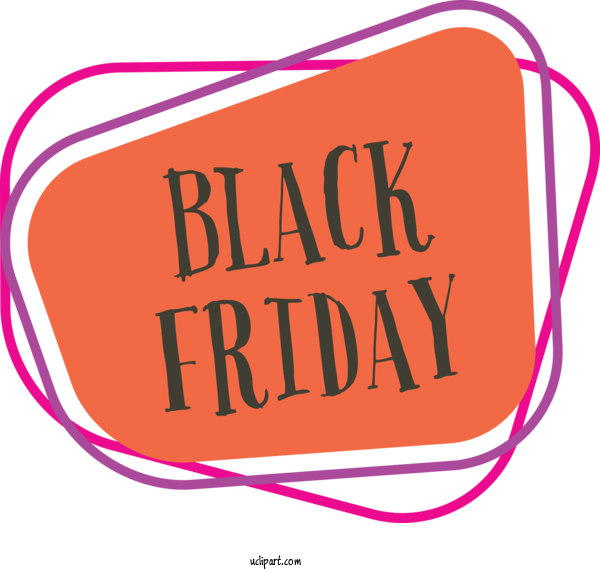 Free Holidays Design Logo Line For Black Friday Clipart Transparent Background