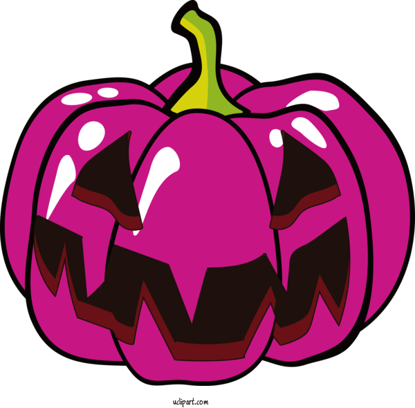 Free Holidays Jack O' Lantern Lantern Pumpkin For Halloween Clipart Transparent Background