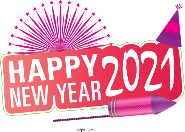 Free Holidays New Year's Resolution Logo Line For New Year Clipart Transparent Background
